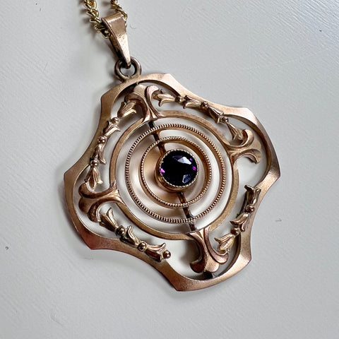 Antique Pendant with Chain