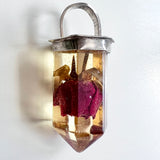 Rose Bud Sterling Pendant