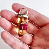 Rose Bud Sterling Pendant