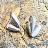 Statement Sterling Stud Earrings