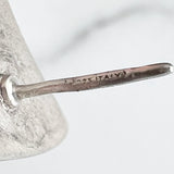 Statement Sterling Stud Earrings