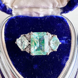 Aquamarine Sterling Ring for LYNDA