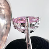 Pink Stone Sterling Ring