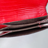 Faux Snakeskin Purse