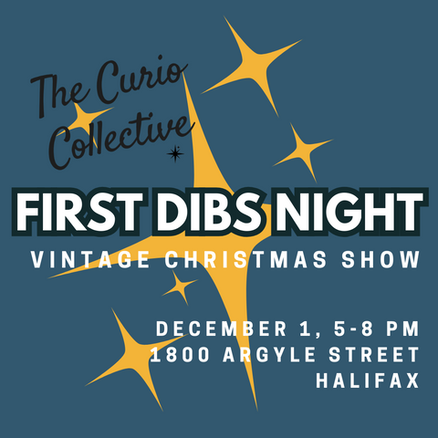 Vintage Christmas Show First Dibs Ticket