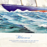 The Schooner Bluenose Vintage Print by W G Brennan