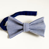 Vintage Via Rail Fabric Adult Bowtie