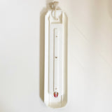 Vintage Outdoor Thermometer White