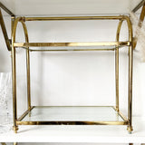 Brass and Glass Shelf