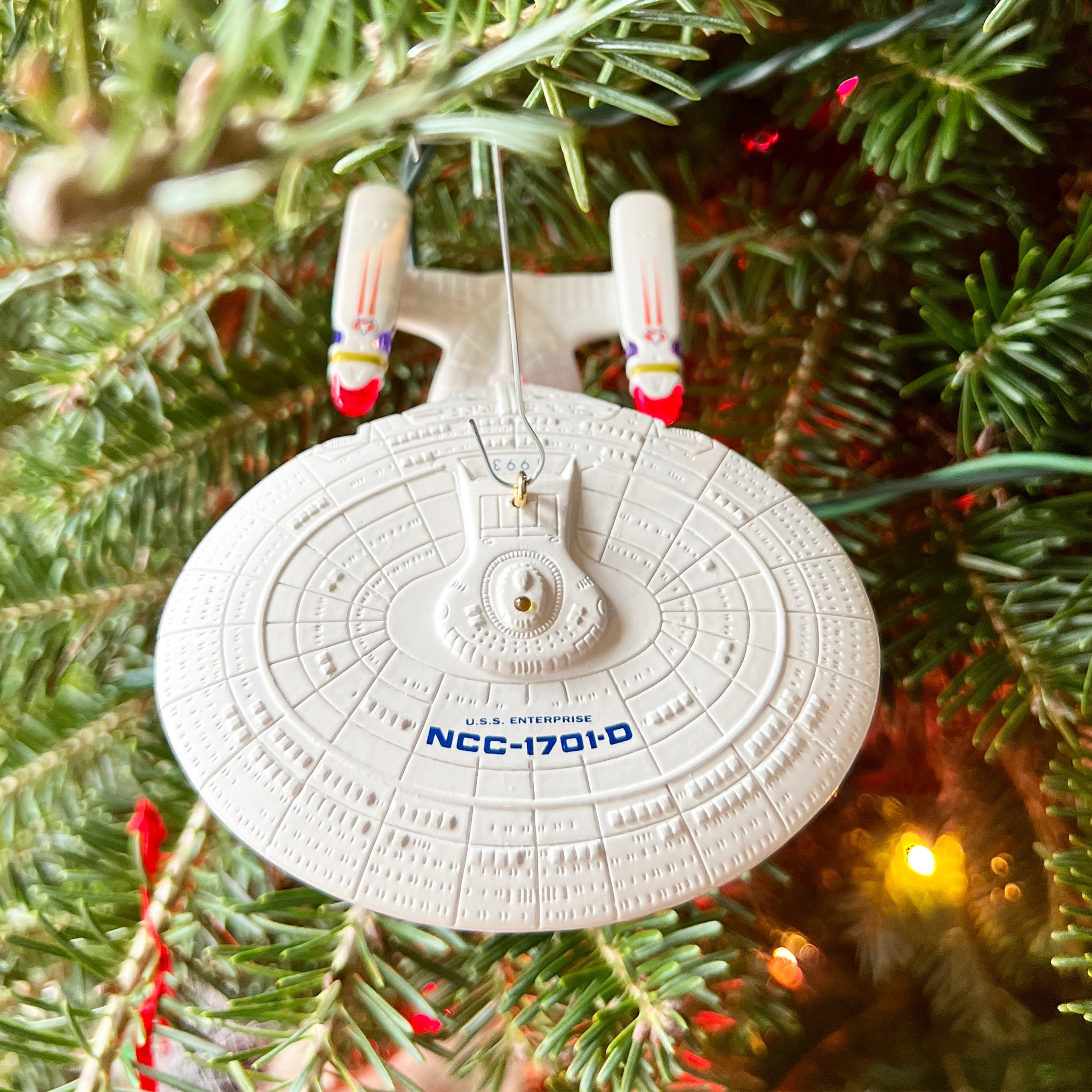 LOT of 14 outlets NEW STAR TREK HALLMARK FLICKERING LIGHTS CHRISTMAS TREE ORNAMENTS