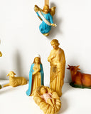 Art Plastics Vintage Nativity Set