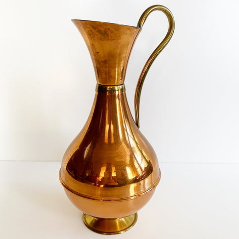 Copper Lombard Carafe