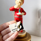 Vintage Schmid Christmas Musical Figurine