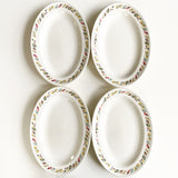 Set of 4 Grindley Platters 1950s