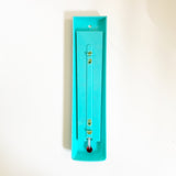 Vintage Outdoor Thermometer Turquoise
