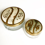 Set of Vintage Dresser Jars