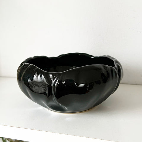 Black Beauceware Ceramic Bowl