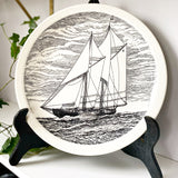 Wedgwood Bluenose Plate 1950s