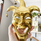 Comedy and Tragedy Large Brass Theatre Masks