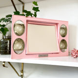 Mirror Go Lightly Pink Vanity Mirror with Case
