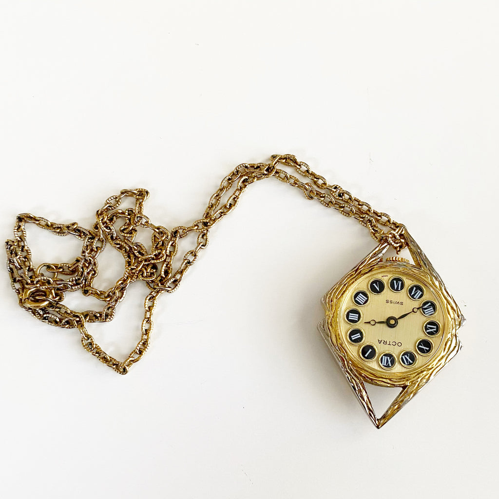 Lucerne | Accessories | Vintage Lucerne Mechanical Pendant Watch Necklace  Lucerne Swiss Made | Poshmark