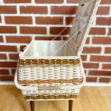 Singer Footed Sewing Basket