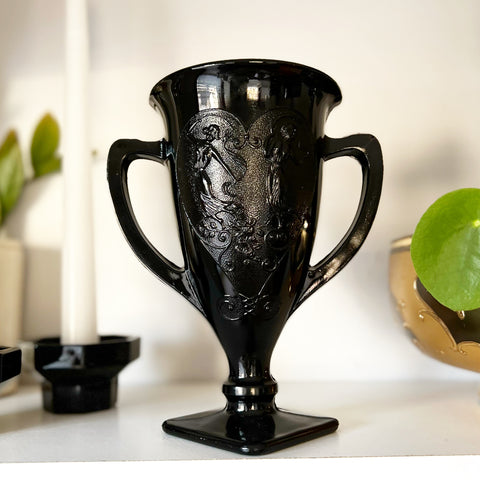Amethyst Glass Trophy