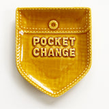 Pocket Change Ceramic Dish