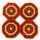 4 Crocheted Placemats