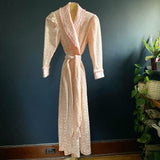 Vintage Chenille Dior Robe