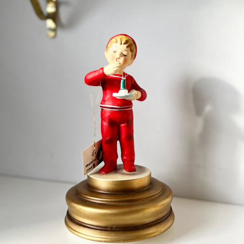 Vintage Schmid Christmas Musical Figurine