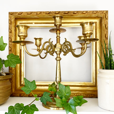 Brass Candelabra