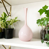 Soft Pink Glass Vase