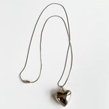 Heart Pendant w Adjustable Chain