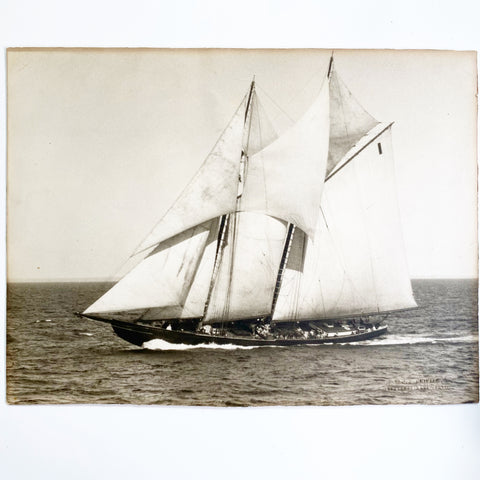 Vintage Bluenose Photo on Board J.E. Knickle