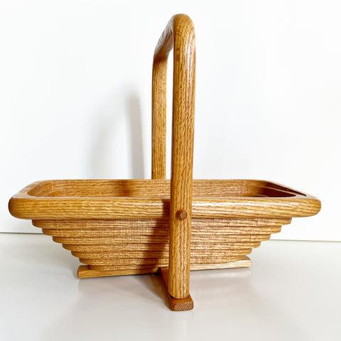 Collapsable Wooden Basket