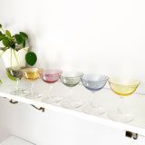 Set of 6 Multicoloured Aperatif Glasses