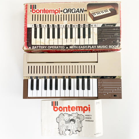 Vintage Bontempi Battery Operated Organ