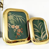 Pair of Brass Picture Frames