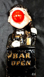 Shafford Japanese Redware The BAR is OPEN Novelty Light 1950s from Plan B