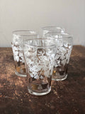 Set of 8 Vintage Juice Glasses