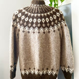 Lopi Hand-knit Button Up Sweater