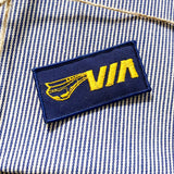 Via Rail 1980s Uniform Fabric
