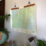 Vintage Annapolis Nova Scotia Topographic Map 1957